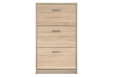 Фото Тумба для обуви Gerbor холдинг Непо с 3 отделениями 70 см Дуб сонома