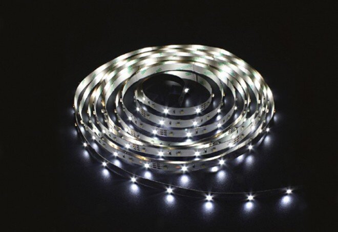 Фото 4 - Комплект: лента LS612 12V белый, БП60W вилка, соеденитель Led-подсветки для кухни Ферон