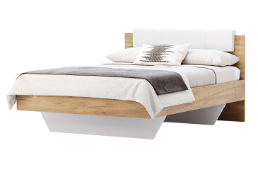 Image Кровать MiroMark Асти (без вклада) 180х200 см, дуб крафт/белый