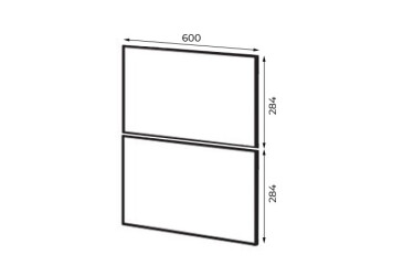 Фото Фасад ф ш 600*300 (1+1) Альбіна