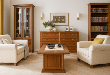 Фото Комплект в гостиную Gerbor холдинг Соната, каштан