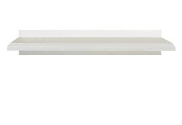 Фото Полиця навісна ВМК Кентукі 95 см Біла