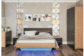 Фото 2 - Модульна спальня Бянко (графіт) Світ Меблів
