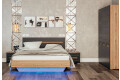 Фото 1 - Модульна спальня Бянко (графіт) Світ Меблів