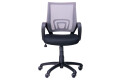 Фото 6 - Кресло Веб Tilt, сиденье сетка чёрная/спинка сетка серая АМФ