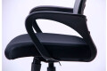 Фото 8 - Крісло Веб Tilt, сидіння сітка чорна / спинка сітка сіра AMF