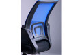 Фото 7 - Кресло Веб Tilt, сиденье сетка чёрная/спинка сетка синяя АМФ