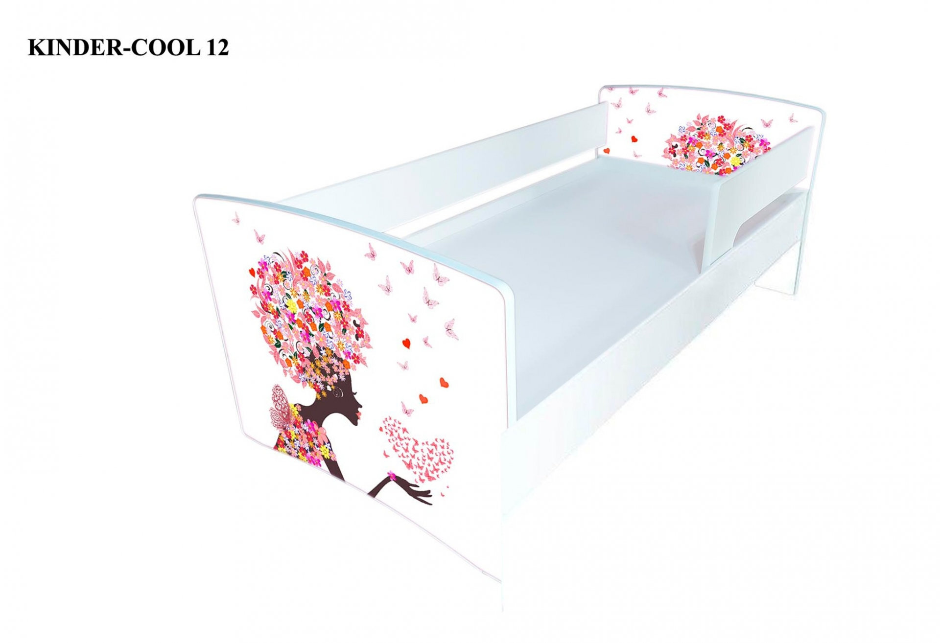 Фото 20 - Серия Kinder-cool New / Киндер-кул Нью (сп.м.80х170) без ящика + бортик Виорина Деко