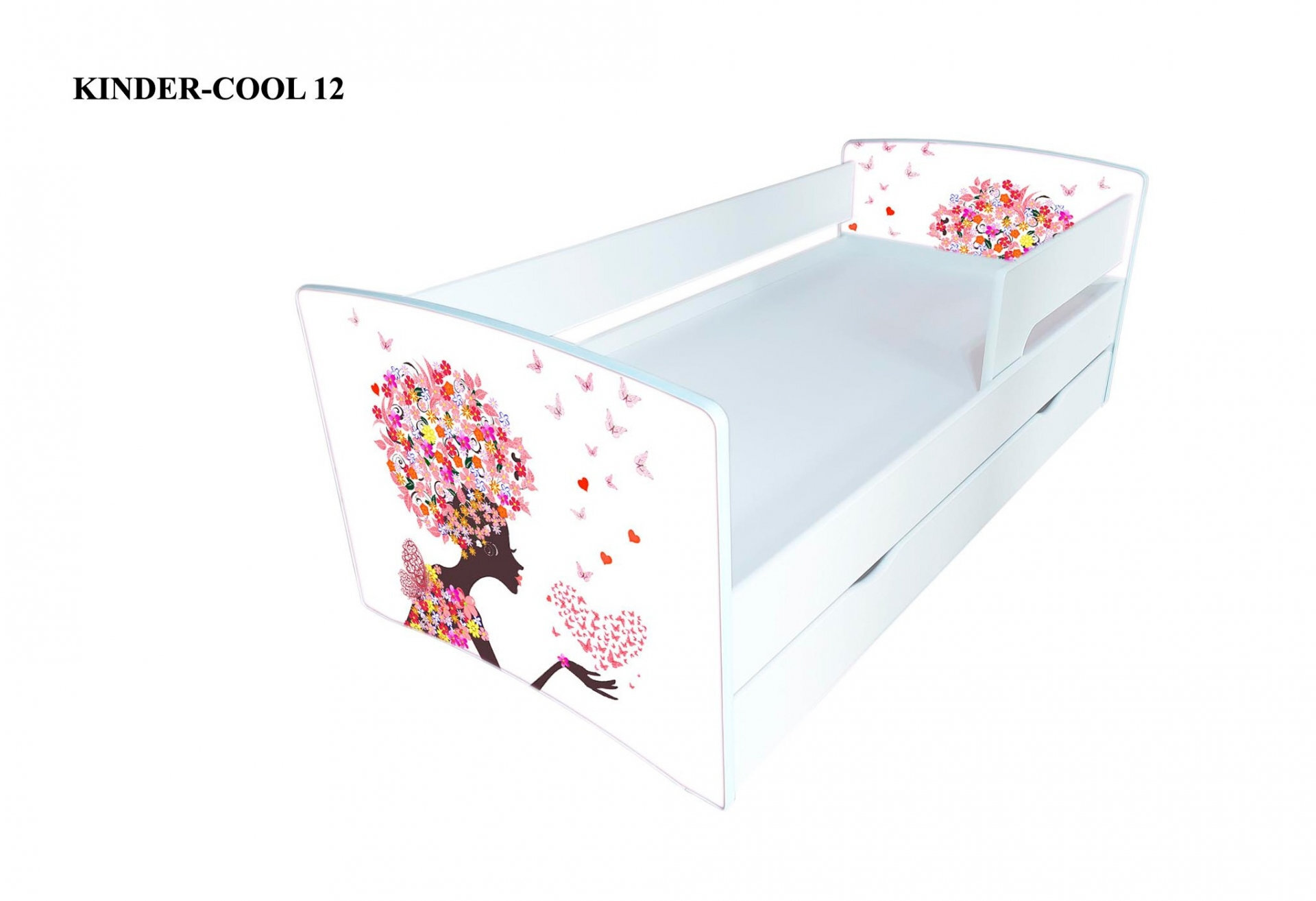 Фото 8 - Серия Kinder-cool New / Киндер-кул Нью (сп.м.90х190) + ящик и бортик Виорина Деко