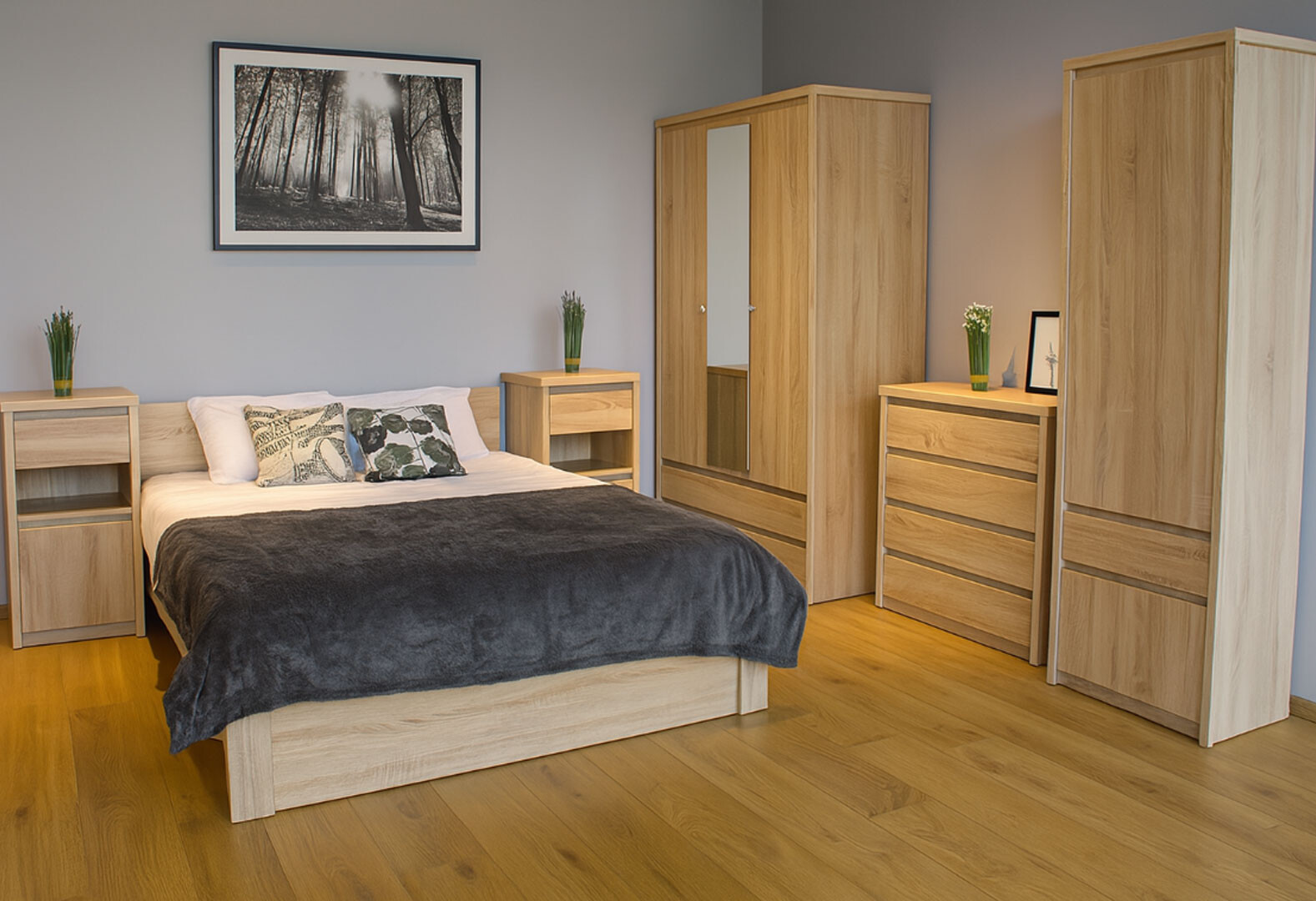 Фото 1 - Спальня Нортон Спальня Комплект із двома шафами VMV holding