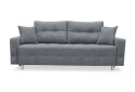 Фото 3 - Диван Элегант Бенефит 44 220x90 см темно-серый