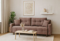 Фото 2 - Диван Elegant Бенефіт 45 220x90 см коричневий