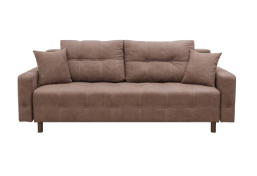 Фото Диван Элегант Бенефит 45 220x90 см коричневый