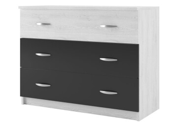 Фото Комод Світ Меблів Соня New з 3 шухлядами 100 см