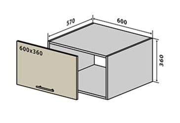 Фото В66 Окапник Пенал 60 Интерно / Interno Вип-Мастер