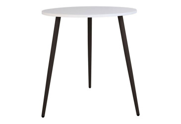 Фото Стол обеденный Новый Стиль Modern Lite Black (18) D800 80x80 см