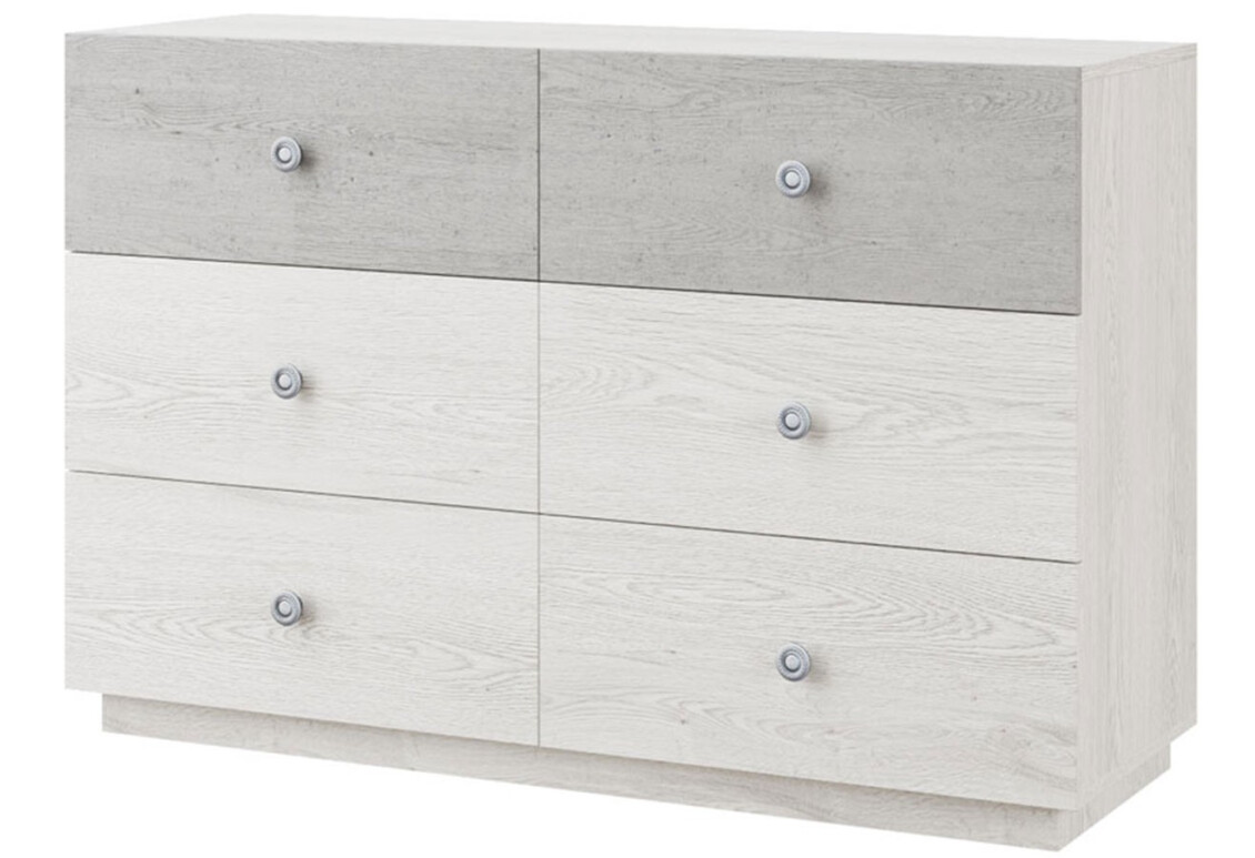 Фото Комод Світ Меблів Вівіан з 6 шухлядами 140 см