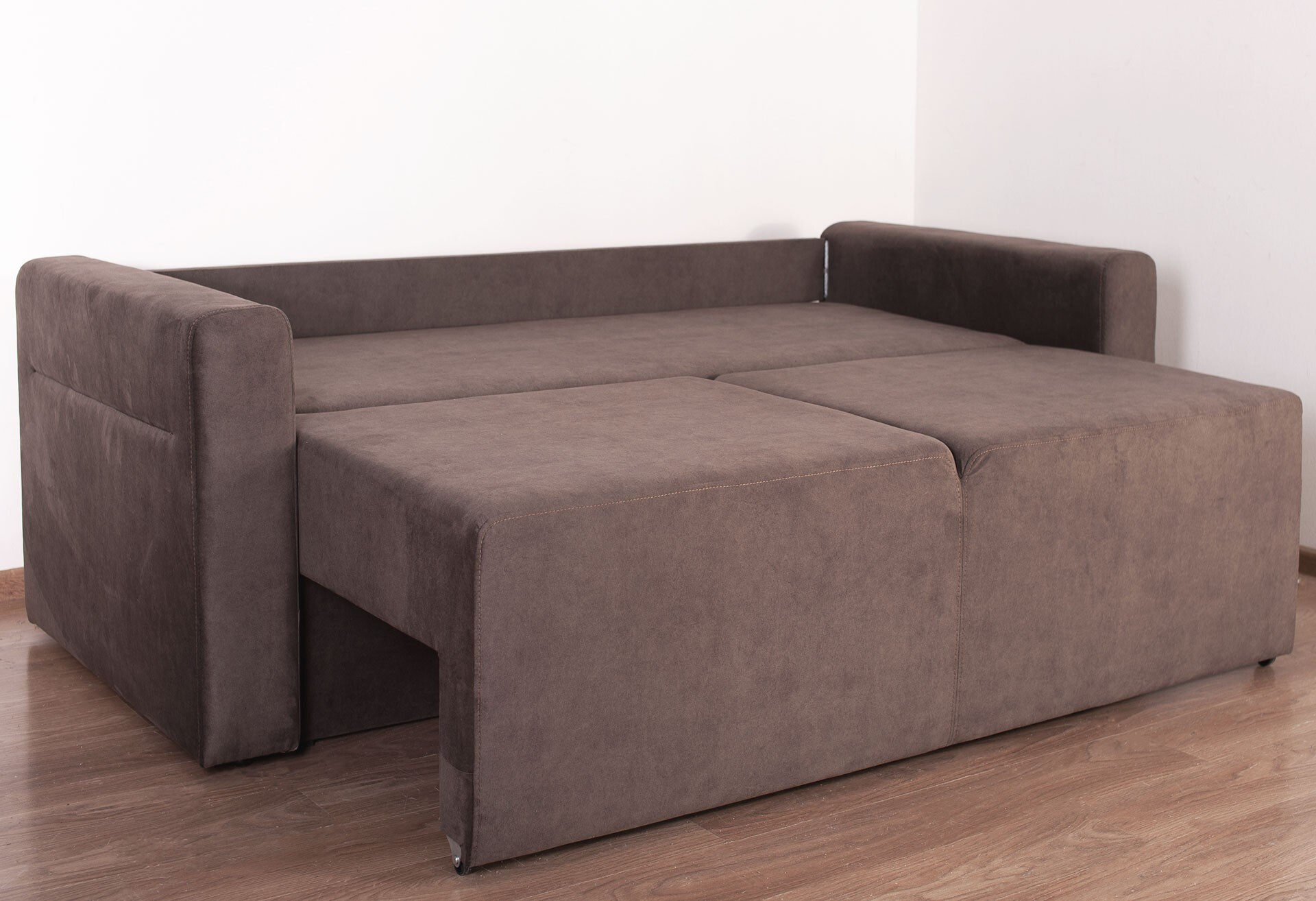 Фото 11 - Диван Elegant Бенефіт 49 230x104 см коричневий