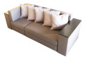 Фото 7 - Диван Вика Прага 245x90 см коричневый (Evolution 3)