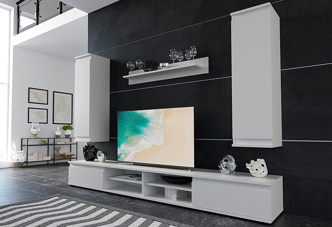 Фото 1 - Стенка Gerbor холдинг Люсия 220 см