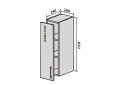 Image 1 - В1 Полиці + фасад петлі 200х720 Інтерно Глянець / Interno Gloss VIP-master