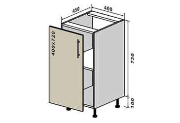 Фото Н3 Тумба 1Д 40