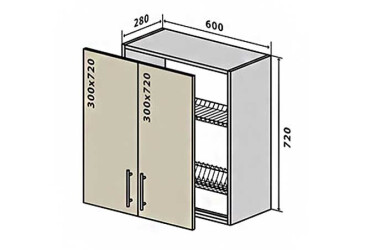 Фото В7 Сушка 2Д 60 Колор-міх / Color-mix Вип-Мастер