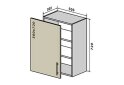 Image 1 - В5 Тумба 1Д 50 Інтерно Глянець Люкс/ Interno Gloss Luxe VIP-master