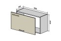 Image 1 - В51 Окапник 80 Інтерно Глянець Люкс/ Interno Gloss Luxe VIP-master