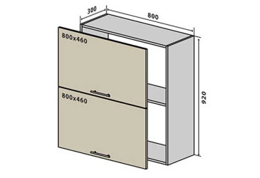 Фото В61 Окапник 80 Интерно Глянец Люкс/ Interno Gloss Luxe Вип-Мастер