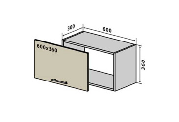 Фото В10 Тумба низкая 60 Интерно Люкс / Interno Luxe Вип-Мастер