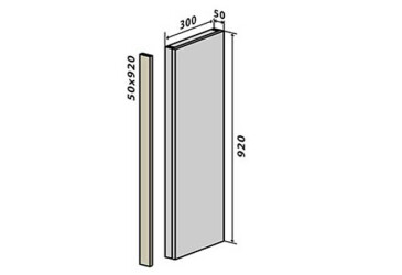 Фото В40 заглушка (верх) 92 Интерно Люкс / Interno Luxe Вип-Мастер