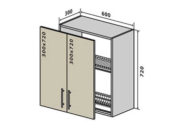 Фото В7 Сушка 2Д 60 Интерно Люкс / Interno Luxe Вип-Мастер