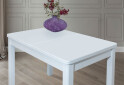 Фото 3 - Стол обеденный Модуль Люкс Космо 122x74 см раскладной, белый