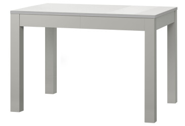 Фото Стол обеденный Модуль Люкс Космо стекло 122x74 см раскладной, грей