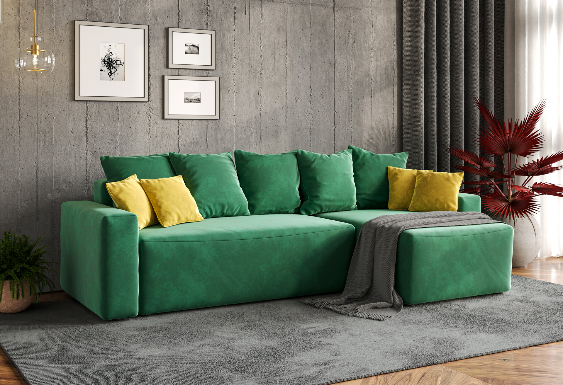 Фото 5 - М'який куточок Vika Вейдер B 270x145 см