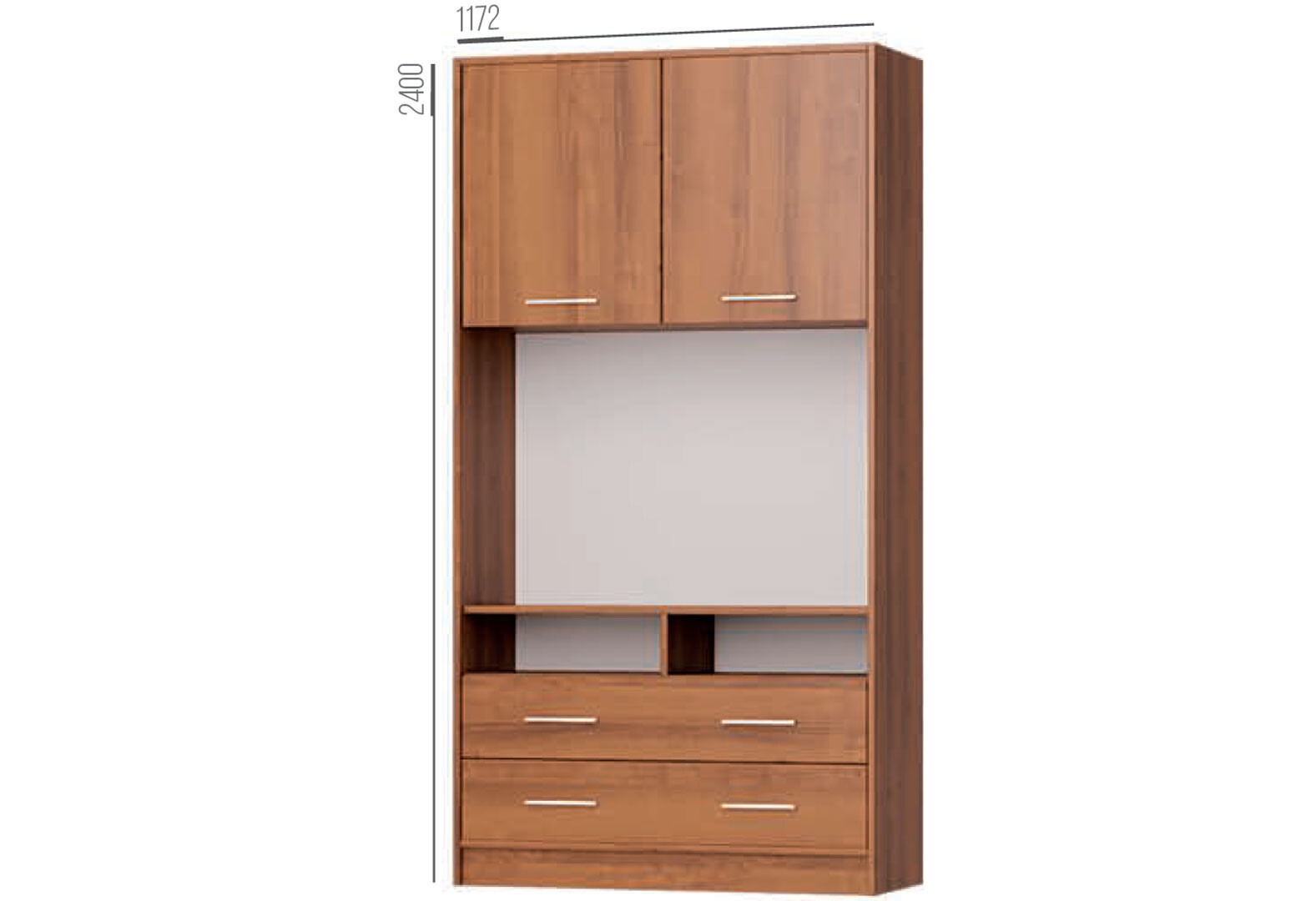 Фото 2 - Секция Наоми 1172 (глубина 450 мм) Мебель Стар