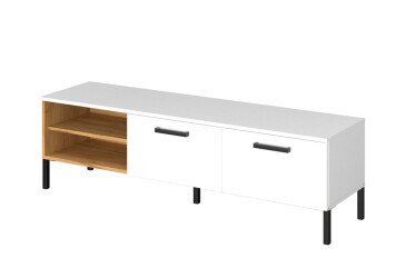 Фото Тумба под ТВ VMV holding Сантес / Santes с 2 дверцами и полками 155 см