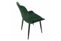 Фото 2 - Стілець Елвіс / Alvis (3029) чорний каркас / темно-зелений Kredens furniture