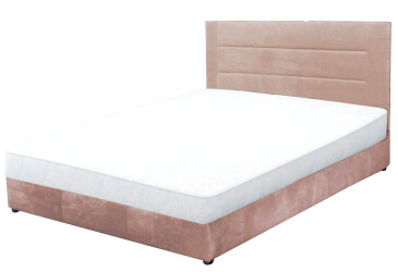 Фото Ліжко-подіум Vika Горизонт 140х200 см підйомне, бежевий