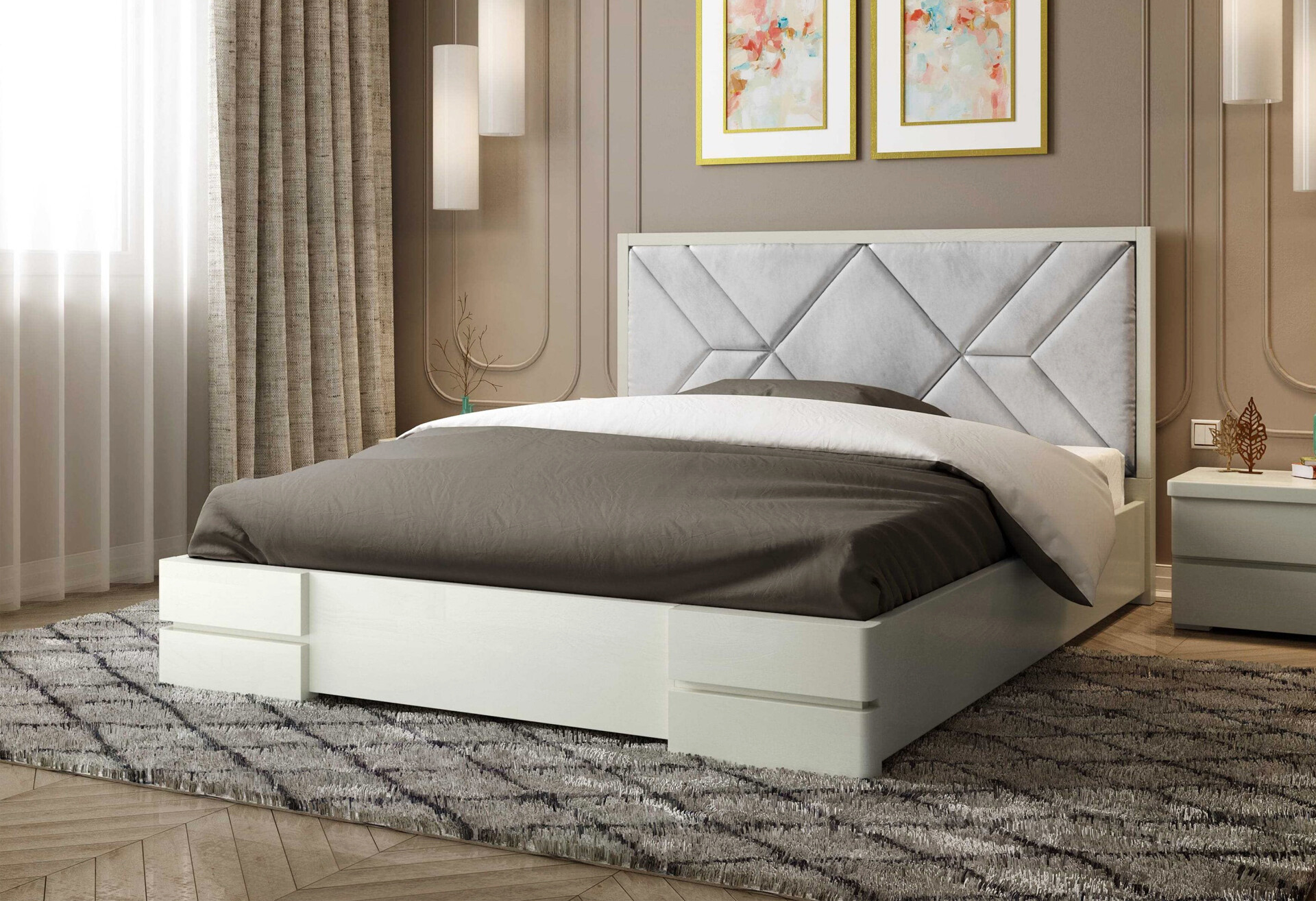 Фото 3 - Кровать-подиум Arbor Drev Елит 160 см