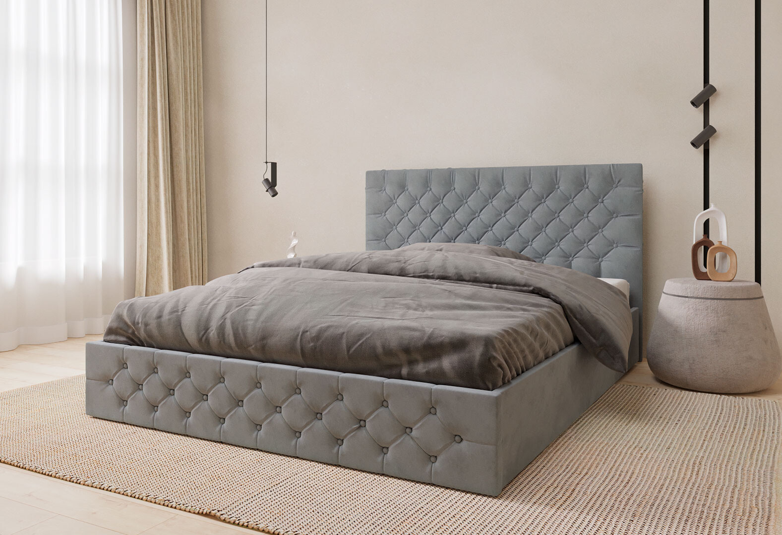 Фото 8 - Кровать-подиум Arbor Drev Калифорния (сосна) подъемная