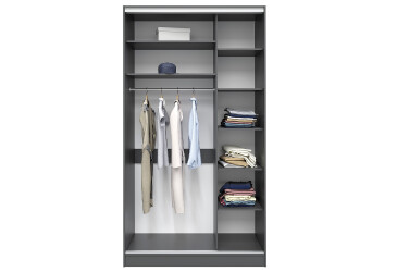 Фото Корпус 600 Стандарт Шкаф-купе 2Д 1000х2400 Киевский стандарт