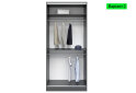 Image 3 - Корпус 600 УНИ Шкаф-купе 2Д 1000х2400 Киевский стандарт