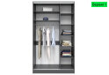 Image 2 - Корпус 600 Стандарт Шкаф-купе 2Д 1300х2400 Киевский стандарт