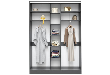 Фото Корпус 450 Стандарт Шкаф-купе 3Д 1800х2400 Киевский стандарт