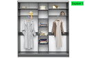 Image 2 - Корпус 450 Стандарт Шкаф-купе 3Д 2200х2400 Киевский стандарт