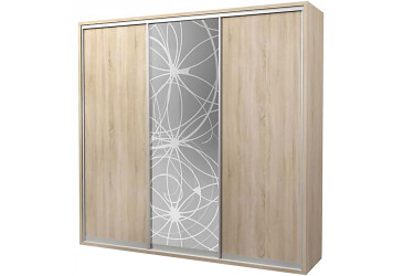 Фото Шкаф-купе 3Д 2700х2400 Киевский стандарт