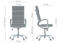 Зображення 7 - Крісло Slim FX HB (XH-630A) чорний AMF