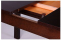 Фото 9 - Стол обеденный раздвижной Майн 1200(1500)х800х740 орех темный АМФ